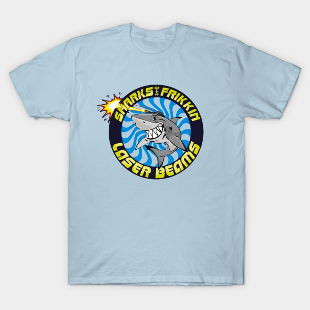 Shark with frikkin laser beams T-Shirt by BOEC Gear